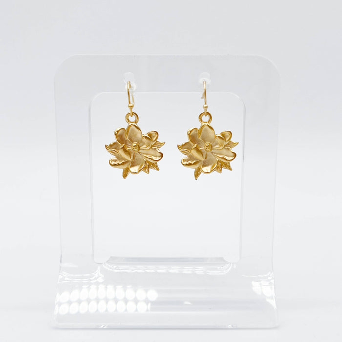 Magnolia Drop Earrings