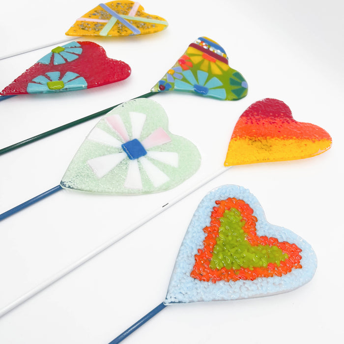 Small Heart Garden Stake