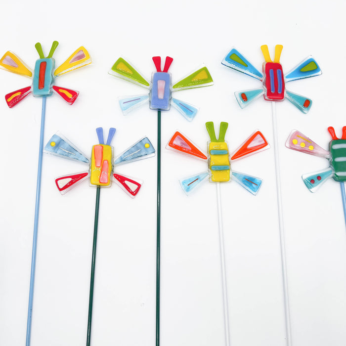 Small Dragonfly Garden Stake