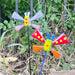 8 petals design tiny dragonfly potsticker cute fused glass home and garden decor for her summer essentials pretty