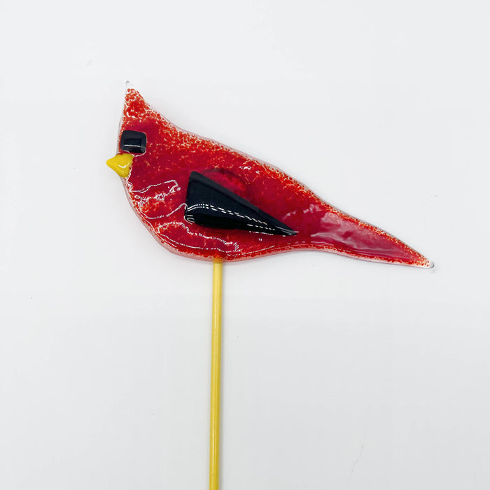 Small Cardinal Garden Stake