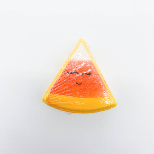 Candy Corn Bath Bomb Spooky Halloween Bathtime for Kids - Peach Scented Fun
