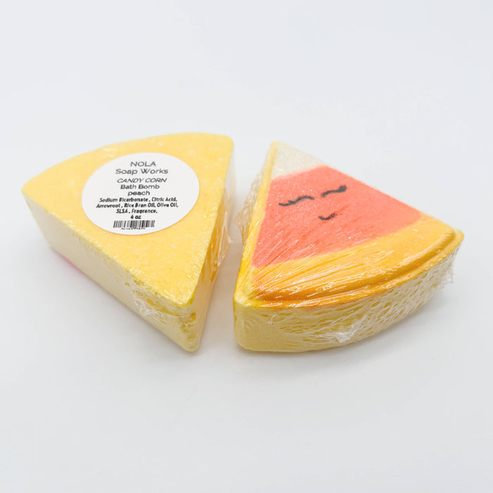 Candy Corn Bath Bomb