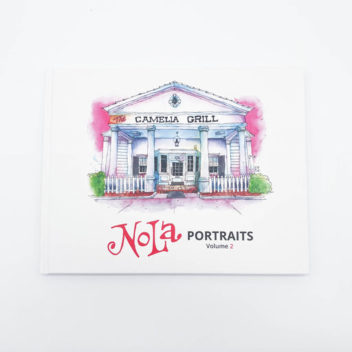 Mark Rosenbohm NOLA Portraits Volume 2 New Orleans Artist Watercolor Book