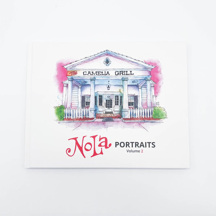 Mark Rosenbohm NOLA Portraits Volume 2 New Orleans Artist Watercolor Book