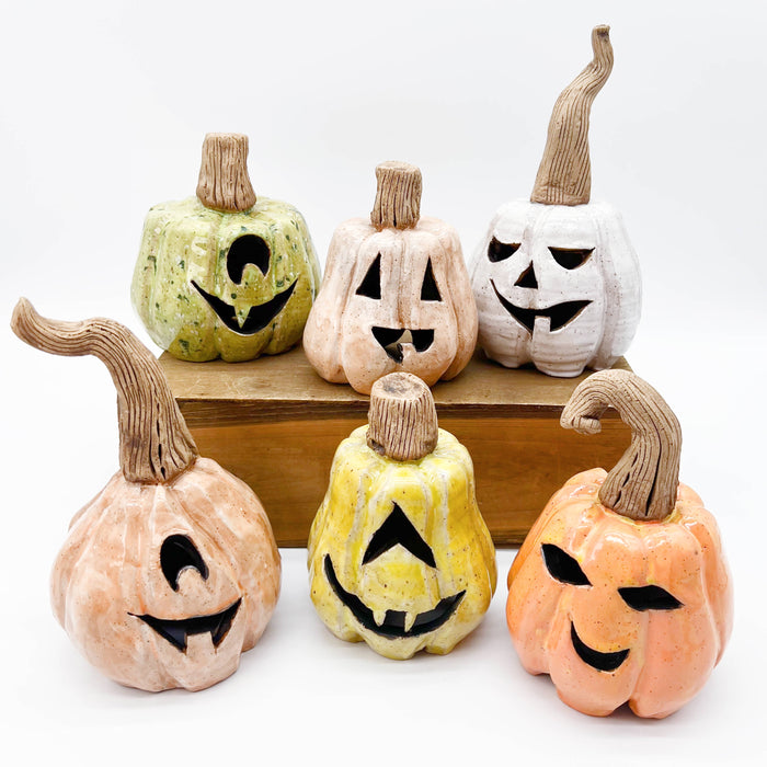 Ceramic Jack-O-Lantern 2025