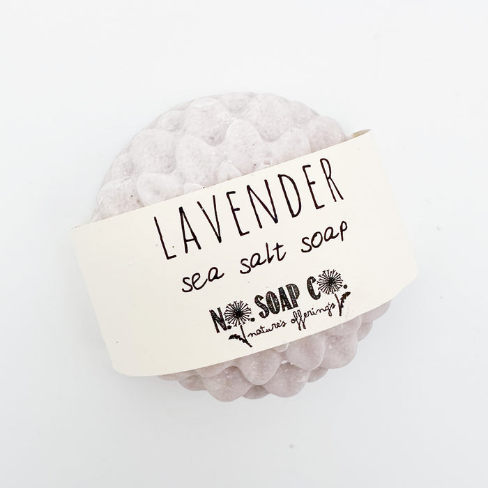 Lavender Sea Salt Flower Soap