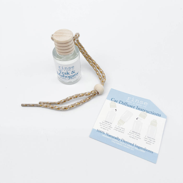 Car Diffuser: Teak & Mahogany