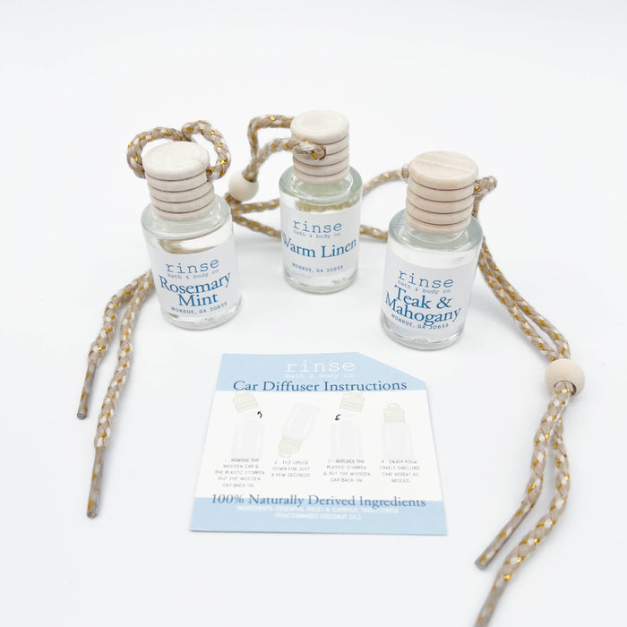 Car Diffuser: Teak & Mahogany