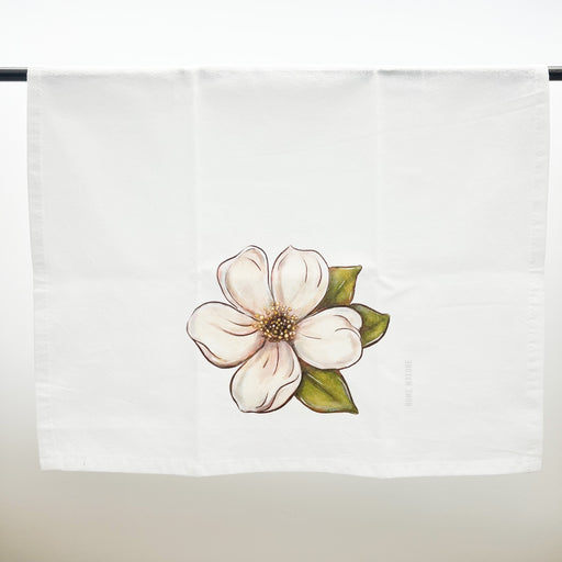 Home Malone Designs White Four Petal Classic Dogwood Springtime Flower // Gifts for Mother's Day // Gift for Her // Kitchen and Bar Decor