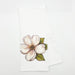 Home Malone Designs White Four Petal Classic Dogwood Springtime Flower // Gifts for Mother's Day // Gift for Her // Kitchen and Bar Decor
