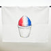 Home Malone Designs Red, White & Blue Sno-Ball Tea Towel // Fourth of July decor // Independence Day Summer Decoration