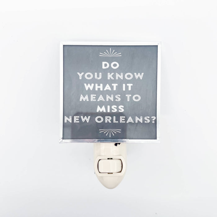 New Orleans Night Light: What It Means