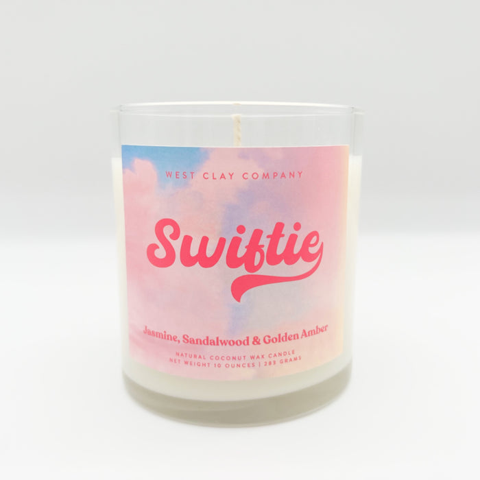 Taylor Swift Swiftie Fan Candle // Jasmine, Sandalwood & Golden Amber Scented // Coconut Wax Candle // Tswift Lover Era // Taylor Swift Eras Tour // New Orleans, LA