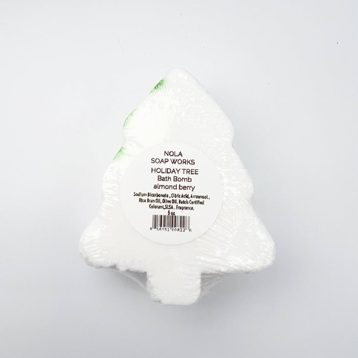 Christmas Tree Cake Bath Bomb