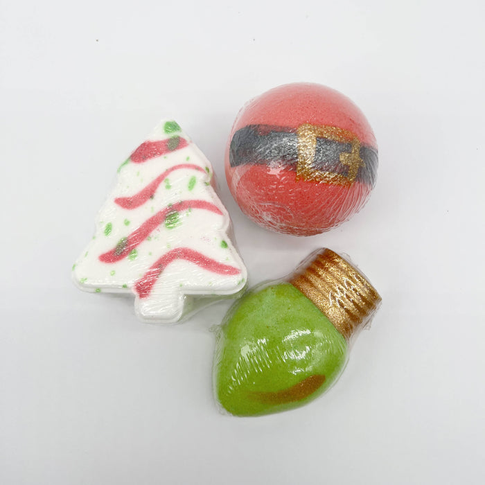 Santa Suit Cherry Bath Bomb