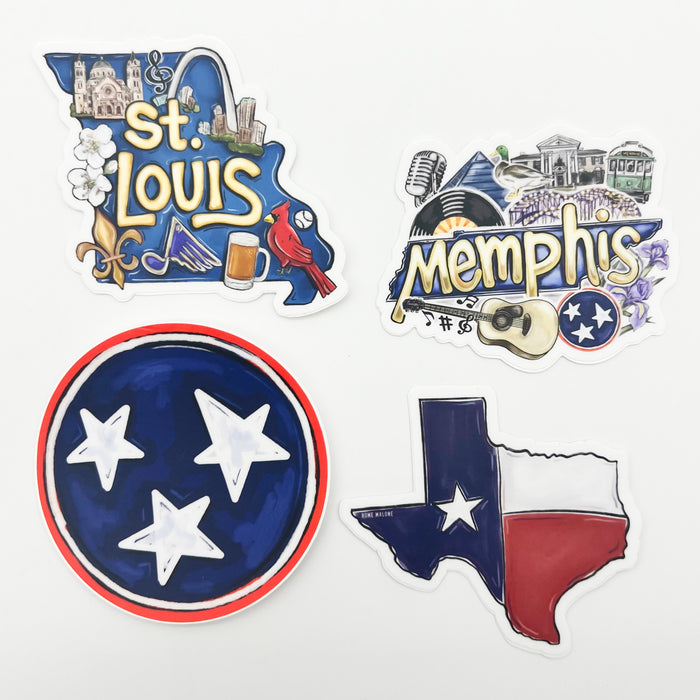 Memphis Sticker - ONLINE EXCLUSIVE