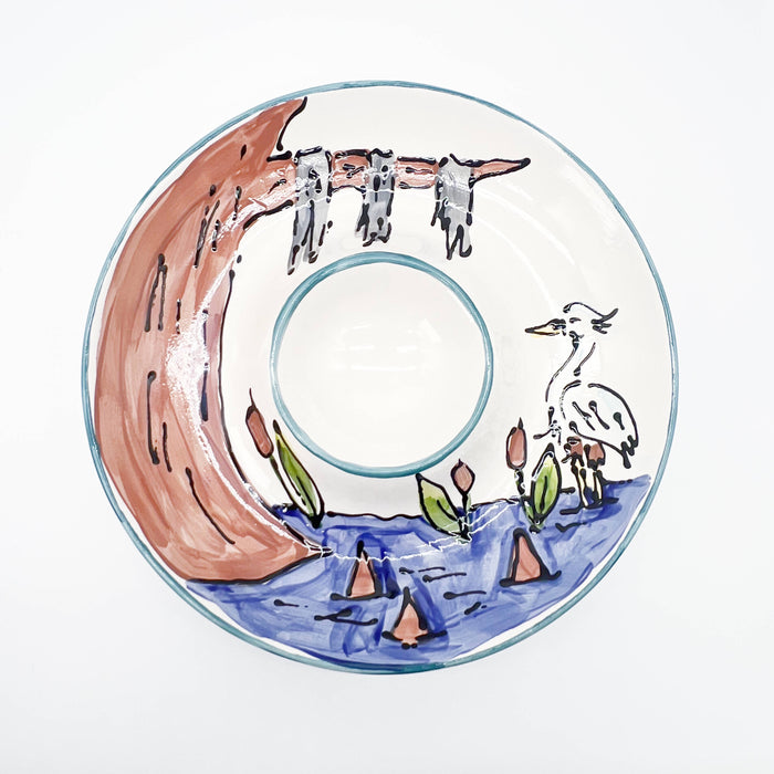 Chip & Dip Tray: Swamp