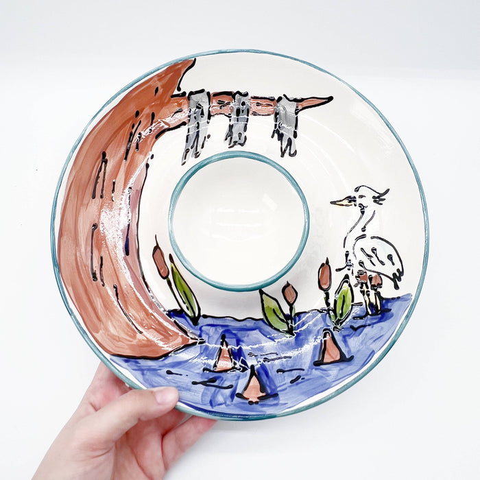 Chip & Dip Tray: Swamp