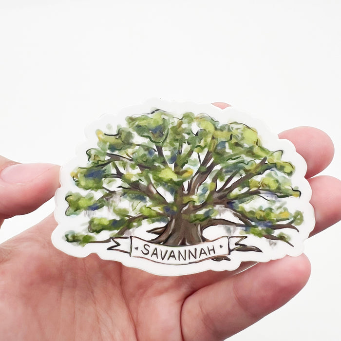 Savannah Oak Tree Sticker - ONLINE EXCLUSIVE