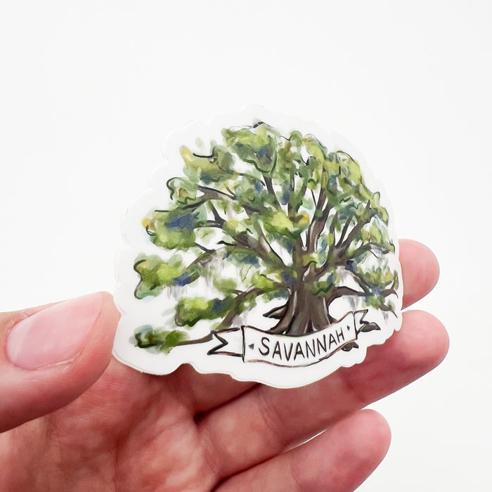 Savannah Oak Tree Sticker - ONLINE EXCLUSIVE