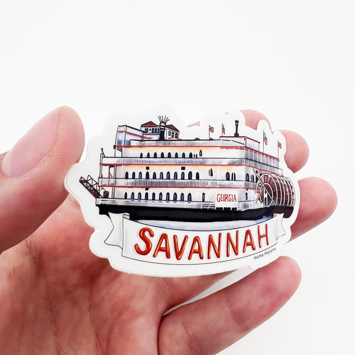 Savannah Riverboat Sticker - ONLINE EXCLUSIVE