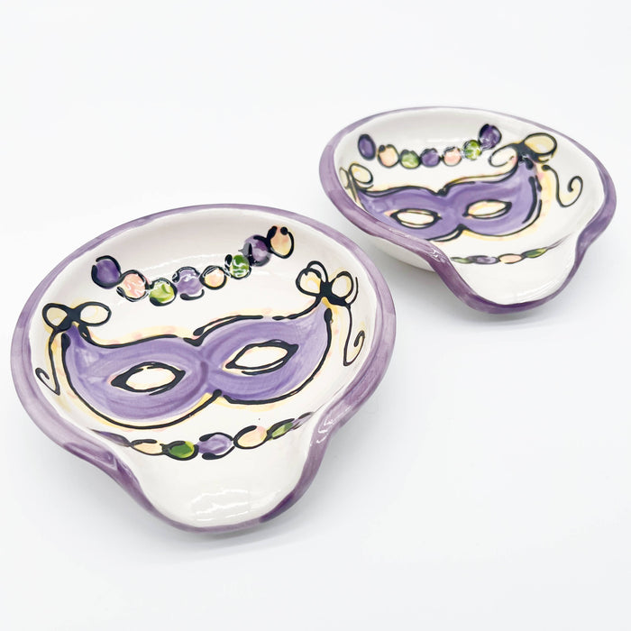 Round Spoon Rest: Carnival