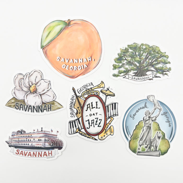 Savannah Riverboat Sticker - ONLINE EXCLUSIVE