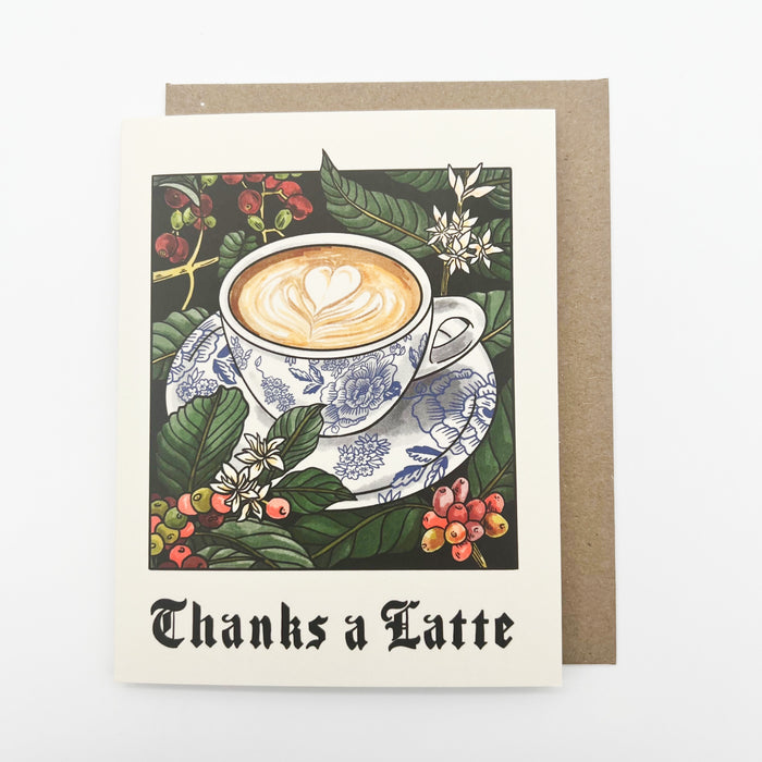 Thanks a Latte Card