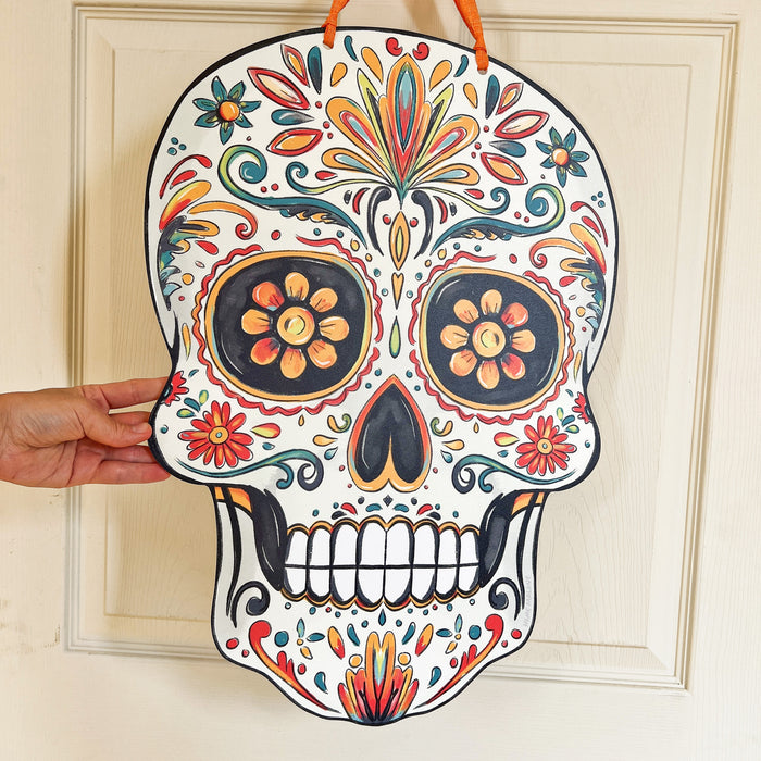 Sugar Skull Door Hanger