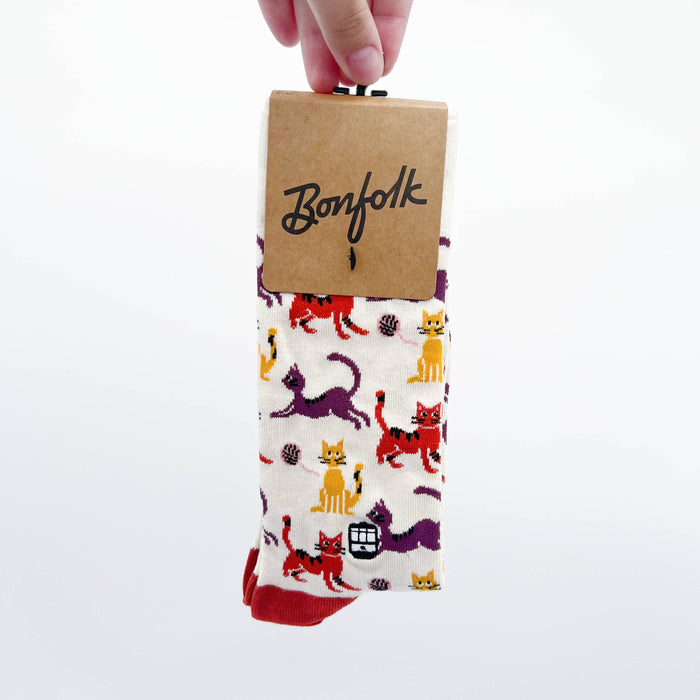 Bonfolk - Kitty Cat Socks
