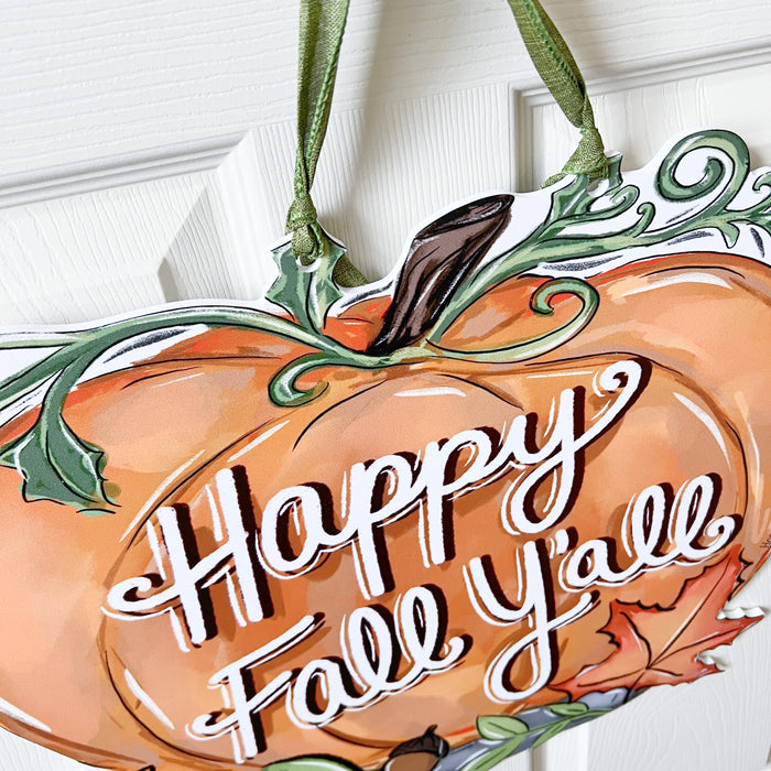 Fall Y'all Door Hanger