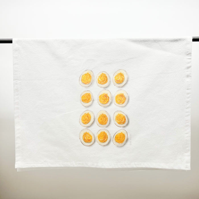 Deviled Eggs Tea Towel