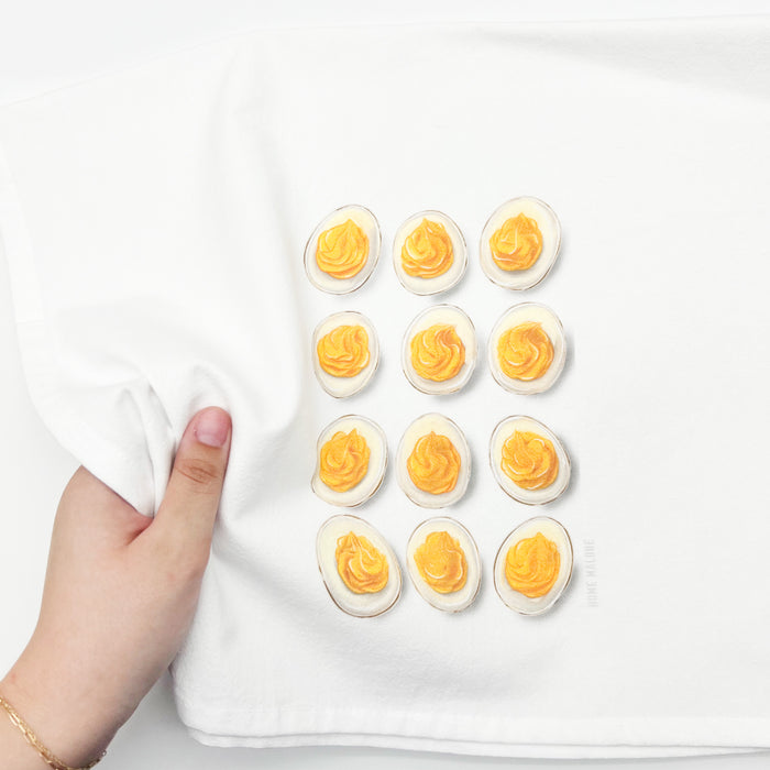 Deviled Eggs Tea Towel