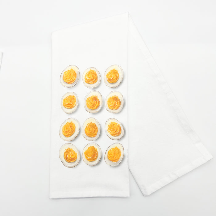 Deviled Eggs Tea Towel