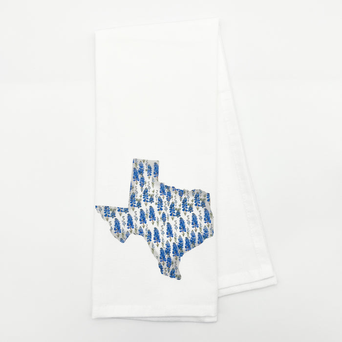 Texas State Bluebonnets Tea Towel - ONLINE EXCLUSIVE