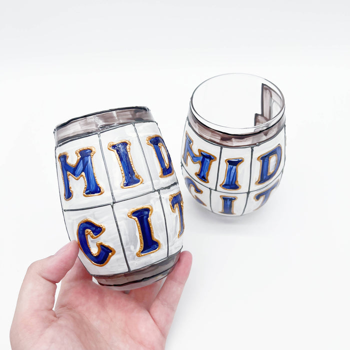 Mid City Wine Glass