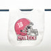 University of Alabama Roll Tide Helmet Baby Bib Red and White AL Gift For Little Fans