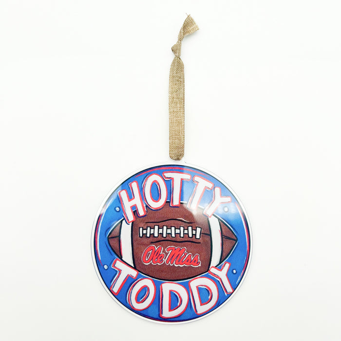 Acrylic Mississippi Hotty Toddy Ornament *ONLINE EXCLUSIVE*