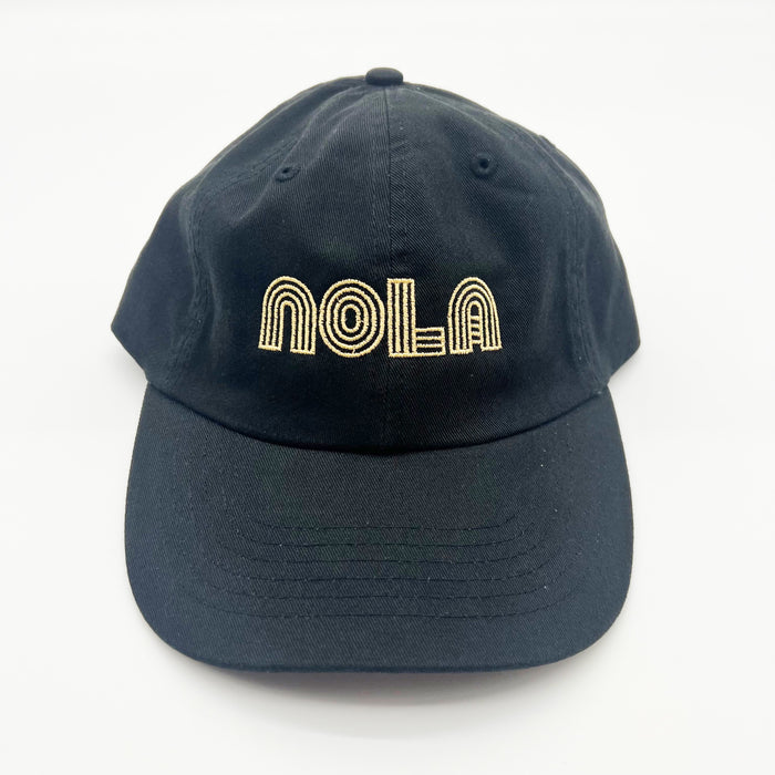 NOLA Black + Gold Hat