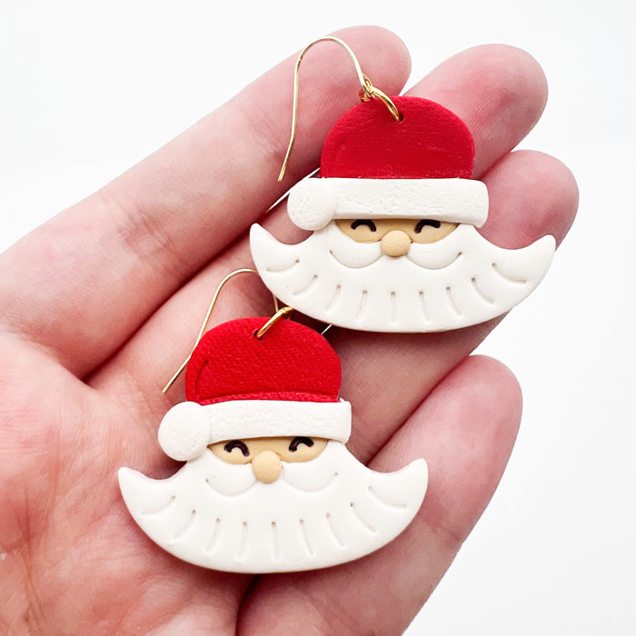 St. Nick Clay Earrings