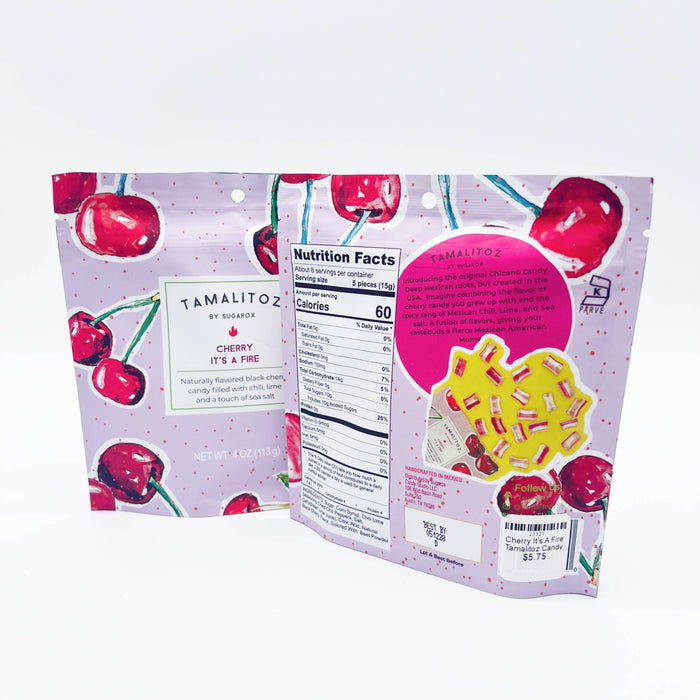 Cherry It's A Fire Tamalitoz Candy