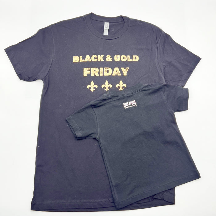 Black & Gold Friday Kids Tee