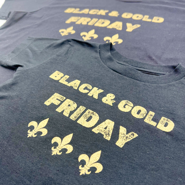 Black & Gold Friday Tee