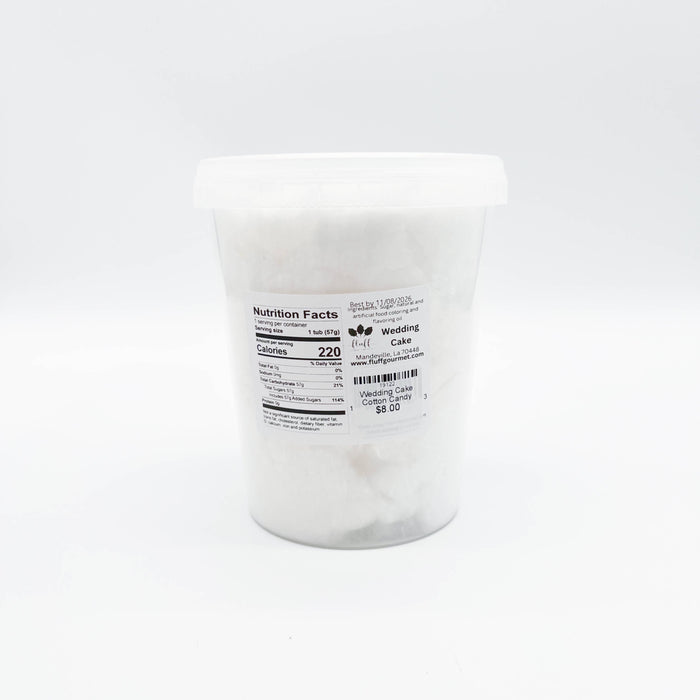 Wedding Cake Cotton Candy