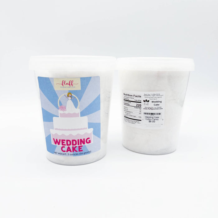 Wedding Cake Cotton Candy