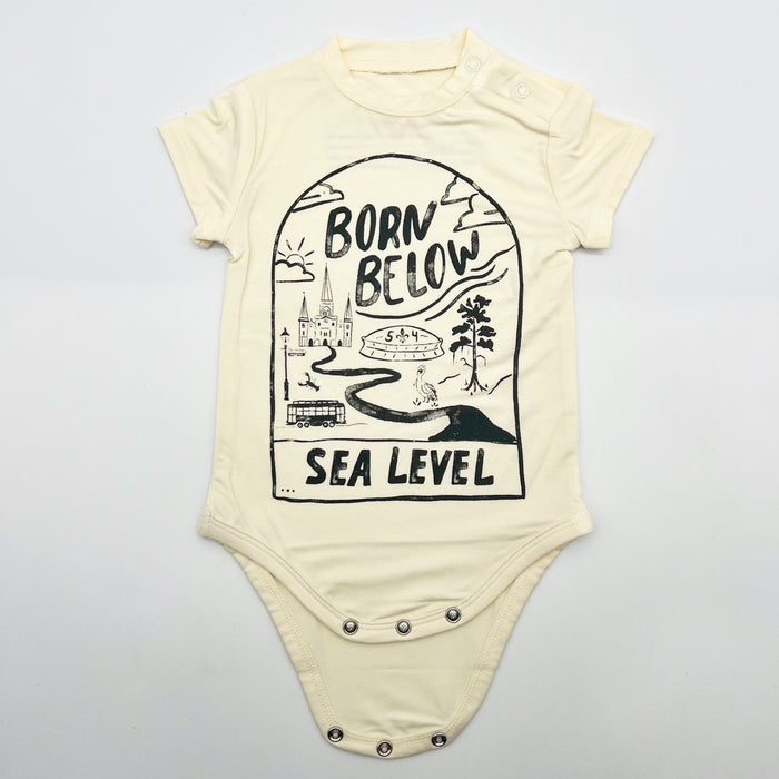 Born Below Sea Level Onesie