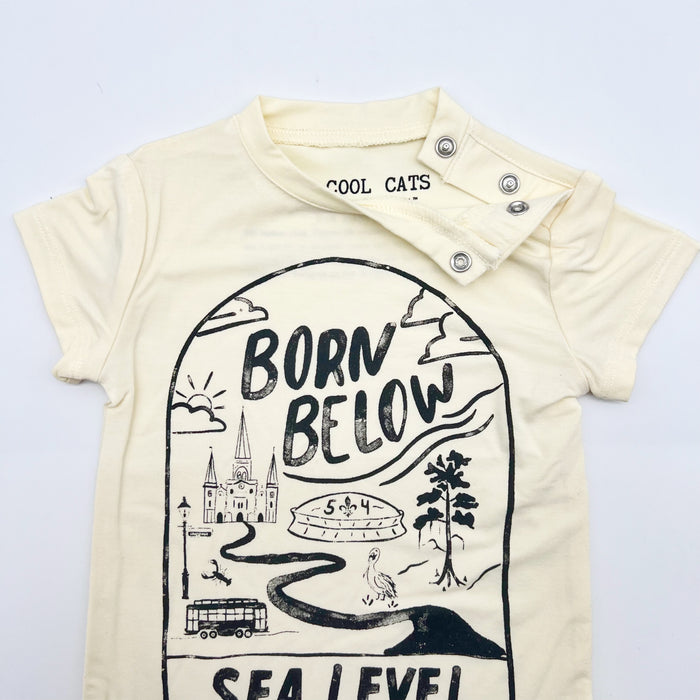 Born Below Sea Level Onesie