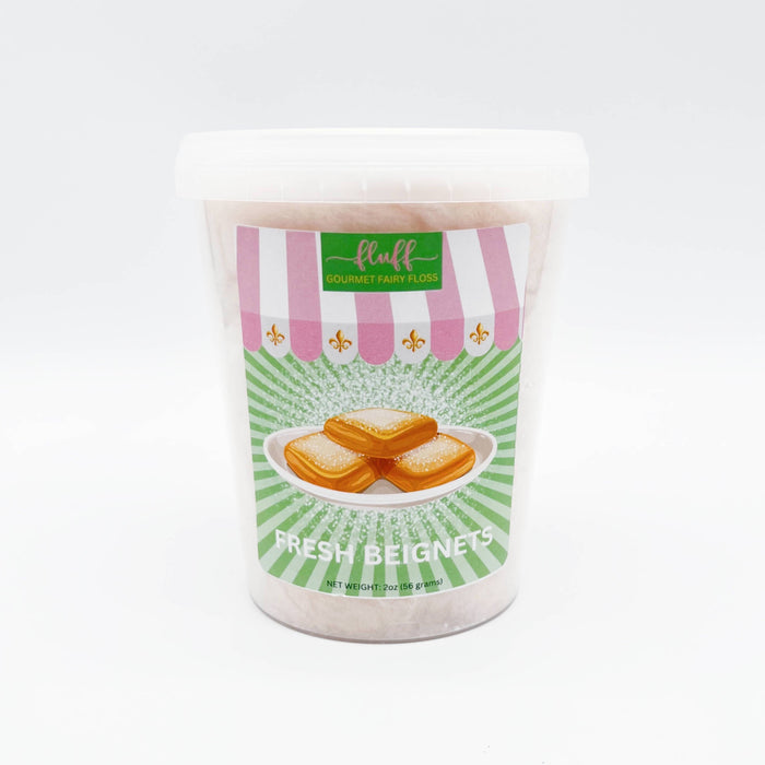 Fresh Beignet Cotton Candy