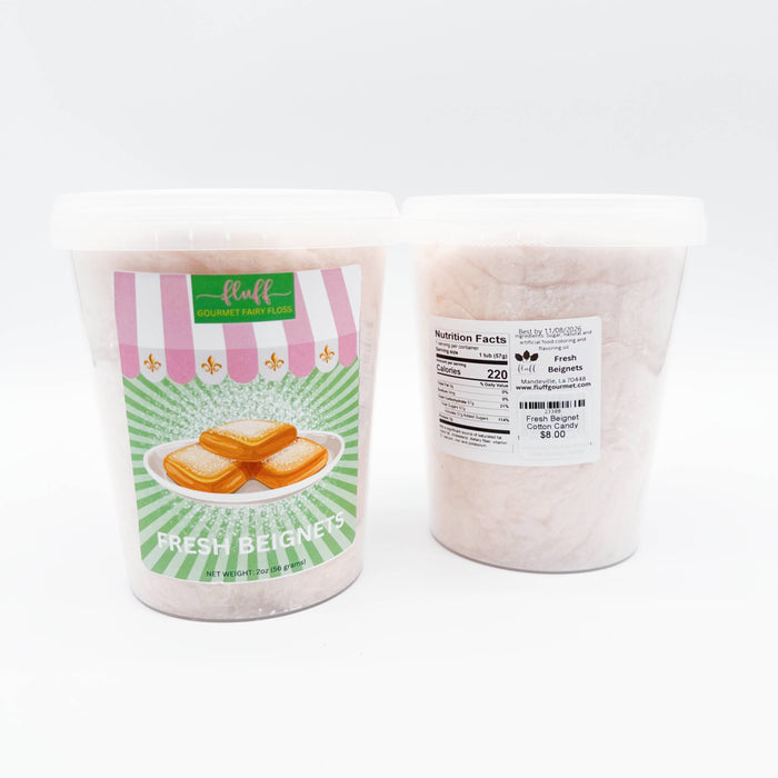 Fresh Beignet Cotton Candy